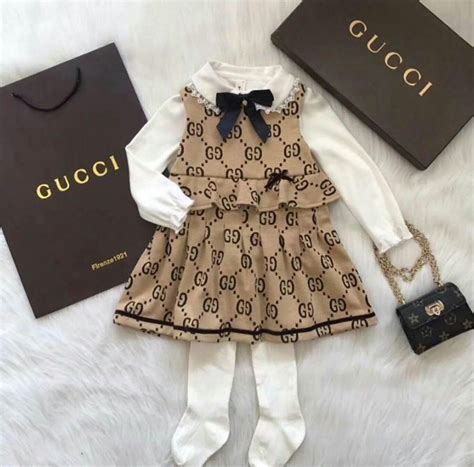 gucci girls clothing|gucci newborn girl outfit.